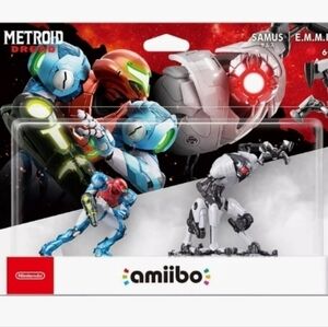 Metroid Dread Amiibo SAMUS/E.M.M.I. 2-Pack Set NEW!